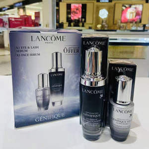 加拿大发 兰蔻黑五套装 小黑瓶50ml 大眼精华20ml 单个产品带密封