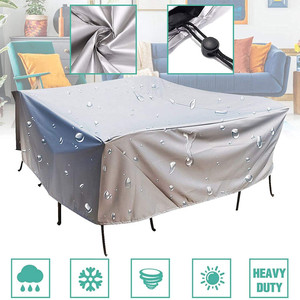 阳台桌布桌子户外家具防尘罩室外桌椅沙发防晒防水罩防雨罩盖布