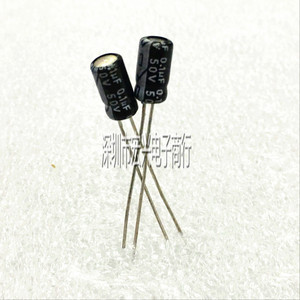 50V0.1UF体积5X11 4X7电解电容器0.1UF50V 1000只=24元