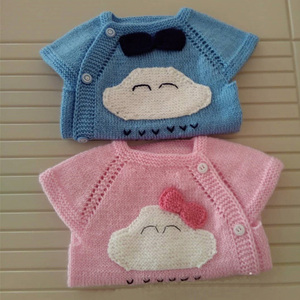 【丽丽时尚编织】247婴幼儿马甲编织手工棉纱线纯棉线diy孕妇手作