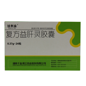 甘利泰 复方益肝灵胶囊 0.37g*24粒/盒