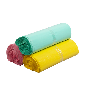 加厚新款粉绿黄防水塑料破坏性封口物流专用打包袋快递袋42x28cm