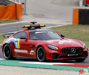 奔驰mag gtf1安全车车贴拉花 e260 c a级宝马3系彩虹车身改装贴纸