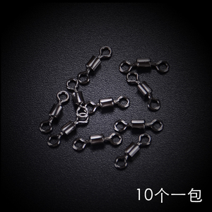 冠标竞技八字环鱼线连接转环钓鱼配件8字环渔具垂钓用品防缠绕