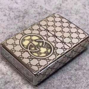 zippo打火机美国正版联名款潮牌gucci古驰防风煤油限量防伪码防风