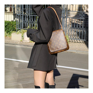 【远望商事】vintage中古lv竖版王菲老花单肩包日本直邮正品