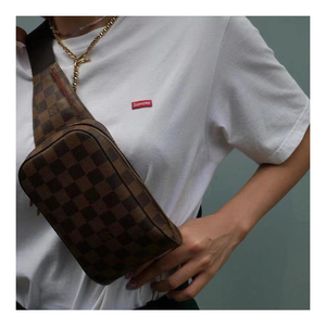 【远望商事】vintage中古二手lv棋盘格腰包单肩斜挎日邮正品