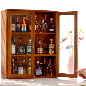 网红迷你小酒版套餐 芝华士威士忌收藏酒伴玻璃瓶30瓶小酒+小酒柜