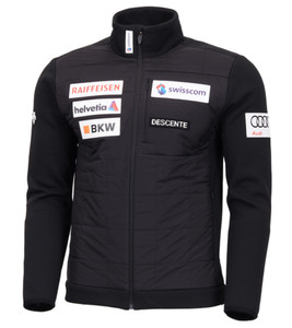 菲姐迪桑特韩国专柜代购 秋冬奥迪标志合作款羊羔绒男式夹克外套