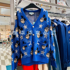 gucci古驰disney联名限量款 米奇毛衣针织开衫 外套 男女同款