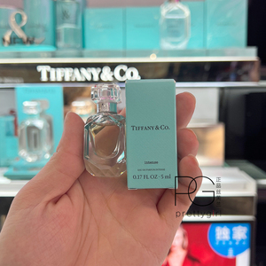 专柜正品tiffany & co./蒂芙尼浓情女士香水5ml小样 钻石瓶 q版