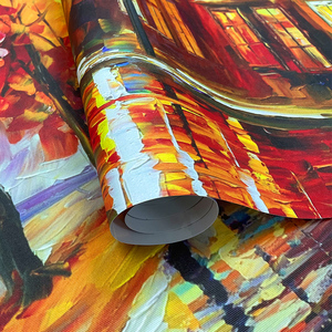 定制写真制作微喷画化纤uv油画布无纺布艺术打印壁画海报挂画墙画