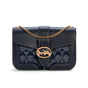 coach/蔻驰香布雷2021新款女士单肩斜挎链条包c4212