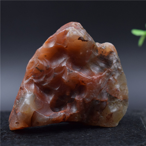 老性结晶红花芙蓉冻石特价寿山芙蓉石原石雕刻料寿山石原石包邮