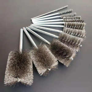 加密不锈钢刷内孔去污清洁刷除锈抛光打磨去毛刺刷圆形管道刷圆刷