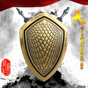 羽鳞盾皮带扣男扣头锌合金高档时来运转打孔平滑扣钉扣板扣裤带头