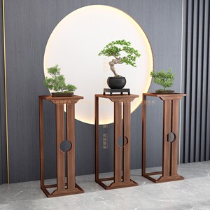 玄关花架中式落地