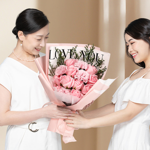 母亲节礼物送妈妈丈母娘给婆婆生日实用创意礼盒花束小礼品康乃馨