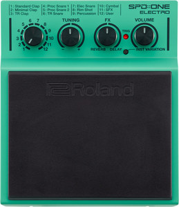 罗兰roland spd::one electro 电音 便携式打击板