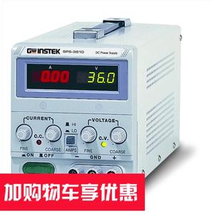 SPS-3610可调式开关直流电源36V10A台湾固纬双表头测量显示全新