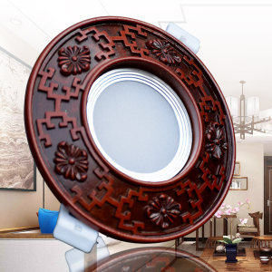 01奥蒙灯饰旗舰店天猫中式筒灯嵌入式家用新中式cob射灯led天花灯