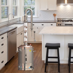 hooloo葫芦水晶酿酒蒸馏机精馏设备家用金酒威士忌白酒蒸酒器