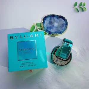 bvlgari宝格丽绿晶绿碧玺40ml女士淡香水持久留香清新花果香正装