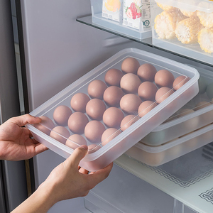 冰箱用鸡蛋盒加厚冰箱保鲜收纳盒鸭蛋盒放鸡蛋的收纳盒子鸡蛋架托