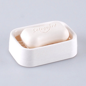 日本进口 沥水皂盒 双层肥皂盒 网格香皂盒 手工皂盒 卫浴收纳盒