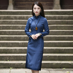 改良盘扣女装秋