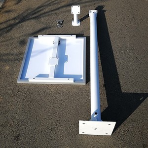太阳能光伏电池板立杆支架固定立柱太阳能交通发电板子路灯监控