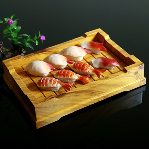 寿司盘子促销日式餐具日式寿司桶刺身盘寿司盆料理盘生鱼桶