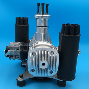 新款dle170ml超轻形动力伞汽油发动机双缸自然风冷电启动引擎