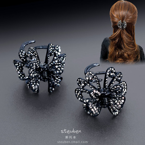 发量多半扎发后脑勺顶夹发卡女士发抓固定发夹金属睿古斯旗舰店13