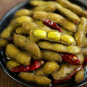 【2袋装】楚浏香素菜宵夜休闲零即食小吃下酒菜 紫苏毛豆零食麻辣