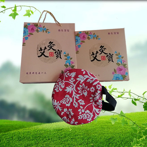 盐掌柜艾灸宝电加热暖宫护腰热敷艾草包暖肚子随身理疗家用电艾包