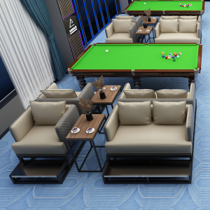 台球沙发卡座椅子观球椅台球室台球用品台球厅专用看球椅休闲桌椅