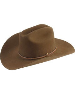 美国RODEO KING男士美国产秋冬新款西部牛仔帽经典英伦羊毛毡帽子