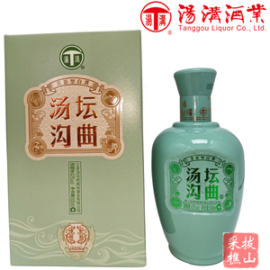 42度汤沟坛曲 2019年 500ml×6 整箱6瓶价 青瓷坛特曲 粮食酒