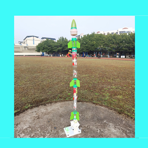 水火箭二级分离器发射器制作全套材料降落伞diy火箭模型可飞分离