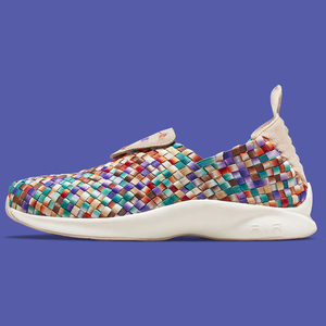 耐克 nike air woven 彩虹编织一脚蹬休闲鞋男鞋新款dm6396-292