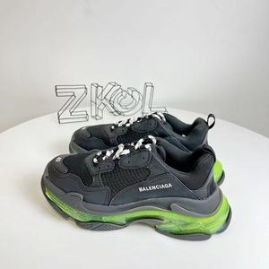 【扎克潮流】balenciaga巴黎世家  黑绿triples 气垫老爹鞋运动鞋