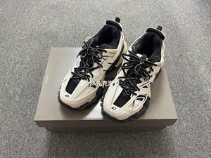 【扎克潮流】balenciaga巴黎世家 21ss 黑白 做旧 track 运动鞋