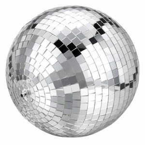 40酒吧反光球厘米球ktv旋转镜面雪球灯彩灯反射玻璃球婚庆道具led