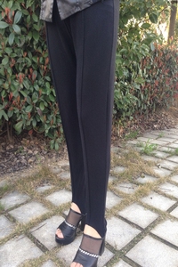 老翔服饰小店淘宝老式踩脚裤健美裤中老年条纹打底裤八九十年代老款