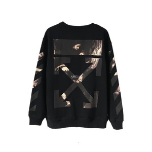 off white ow 2020 新款 天使 油画 圆领卫衣 男女 情侣外套