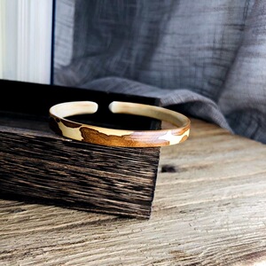 斑竹湘妃梅鹿竹手镯手环国风古风文艺独家手工制作礼物