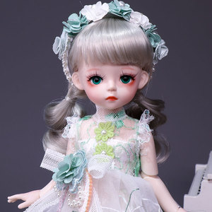 多丽丝卡密儿卡蜜儿娃娃洋娃娃玩具布玩偶女孩30cm换装sd正版bjd