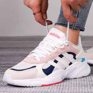 adidas阿迪达斯跑步鞋女鞋2020秋季新款轻便老爹鞋运动鞋潮fy7827