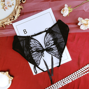 欧美开档内裤女免脱性惑火辣激情透明镂空开叉可插入大码薄丁字裤